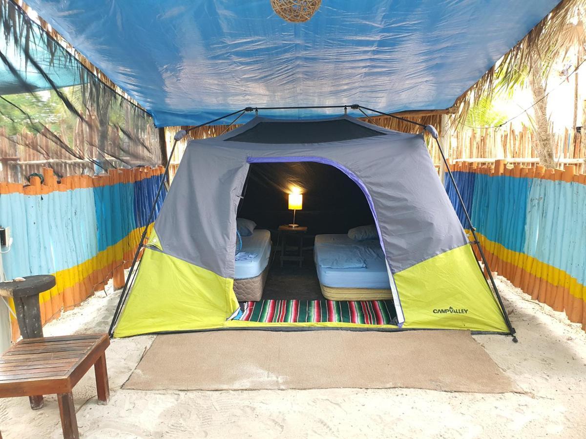 Camping Del Ritmo & Kite Club Hotel El Cuyo Exterior foto